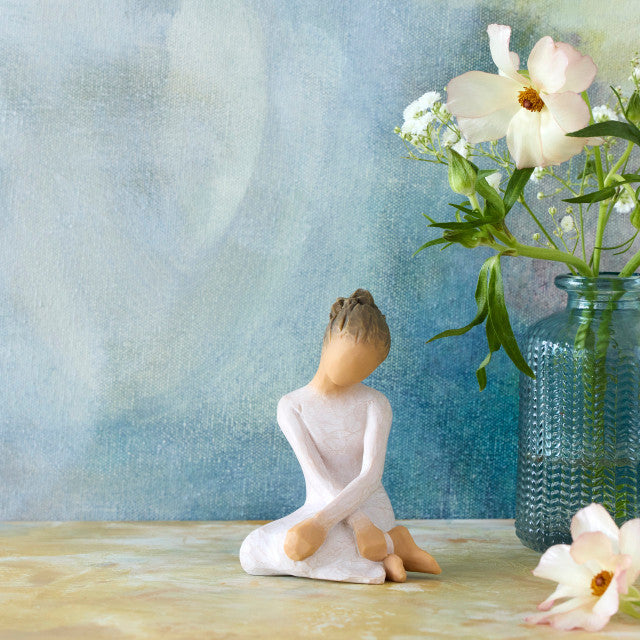 Serenity figurine as a calm encouragement and support gift