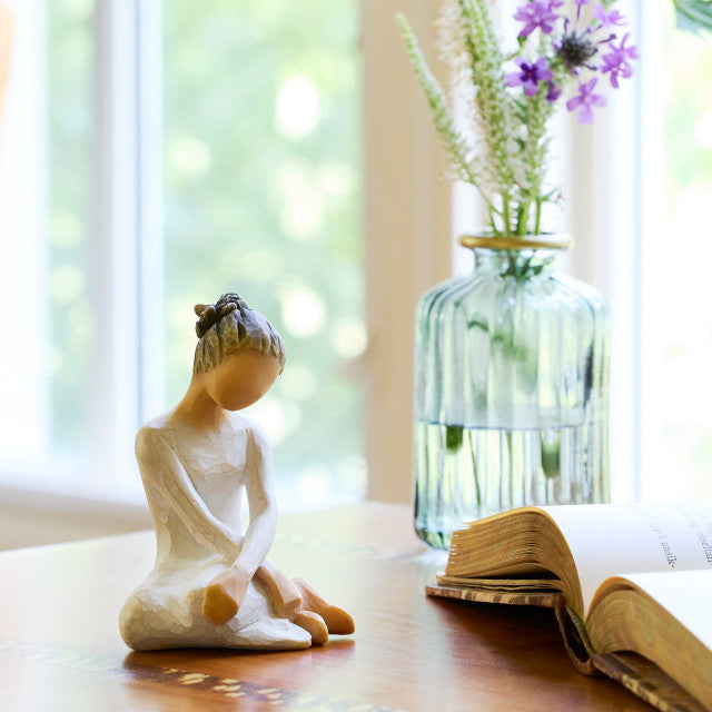 Serenity figurine as a calm encouragement and support gift