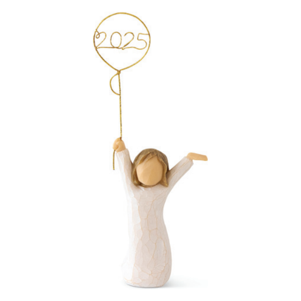 2025 Here's to You figurine as a dated celebration keepsake gift