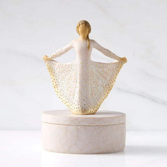 Butterfly keepsake box as a courage and transformation gift