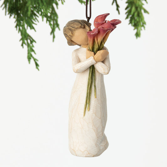 Bloom ornament as a friendship and appreciation keepsake gift