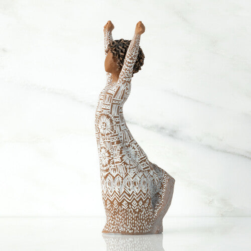 Courageous Joy figurine as a meaningful strength and heritage keepsake gift