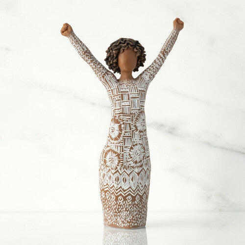 Courageous Joy figurine as a meaningful strength and heritage keepsake gift