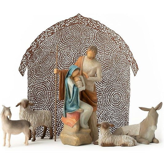 The Holy Family Bundle Set as a small Christmas Nativity display
