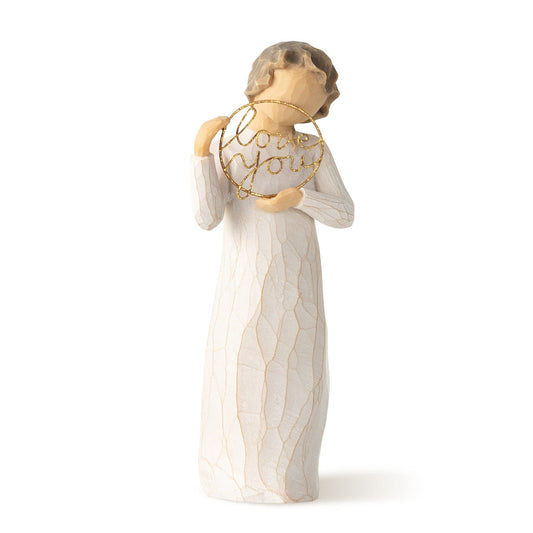 Love You figurine as an everyday love keepsake gift
