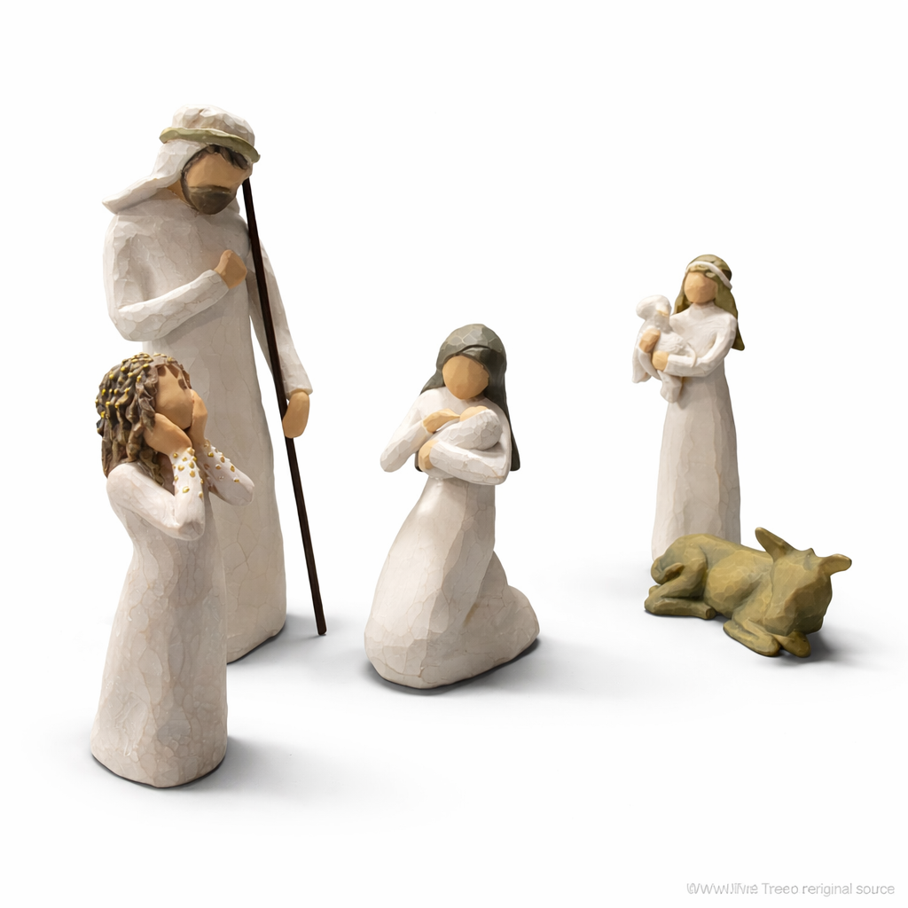 Littlest Christmas Angel Nativity figure for a meaningful Christmas display