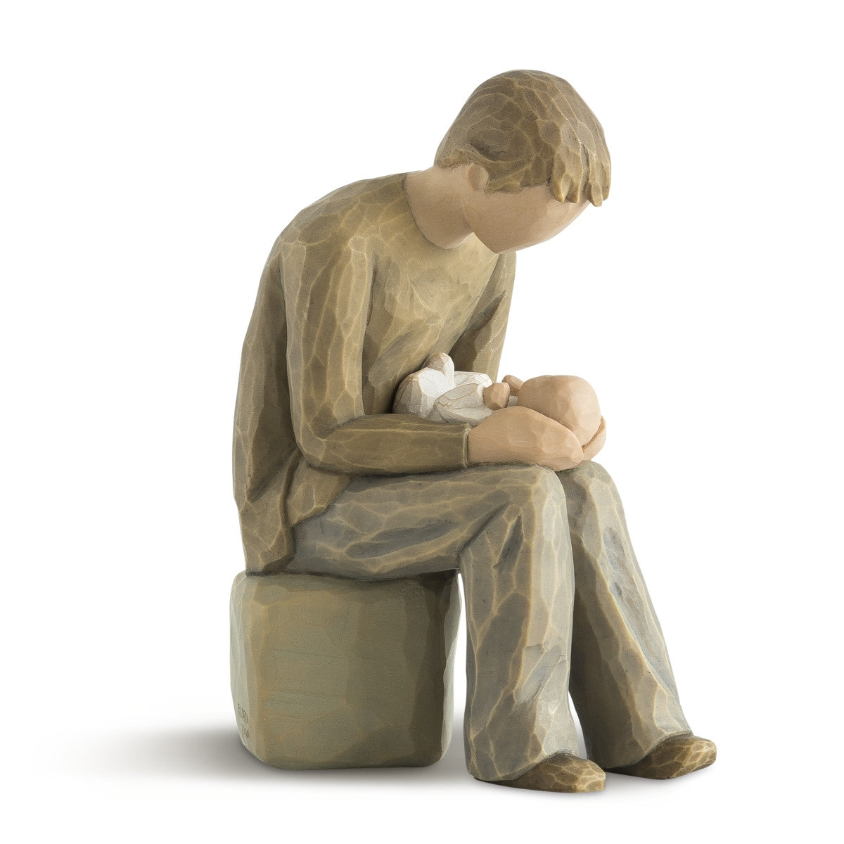 New Dad figurine as a first Father’s Day and new baby keepsake gift