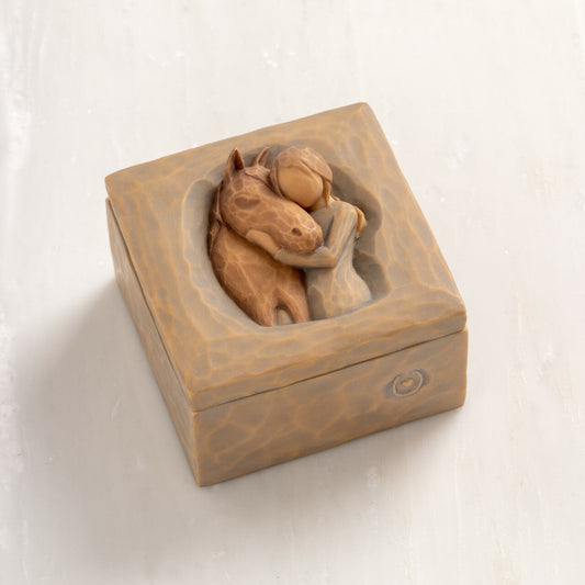 Quiet Strength Keepsake Box as a support and appreciation memory gift