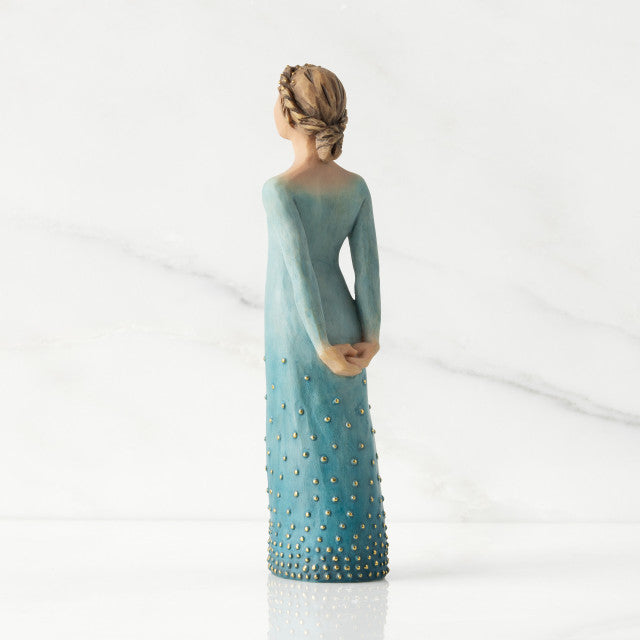 Radiance lighter skin figurine as an encouragement and confidence gift
