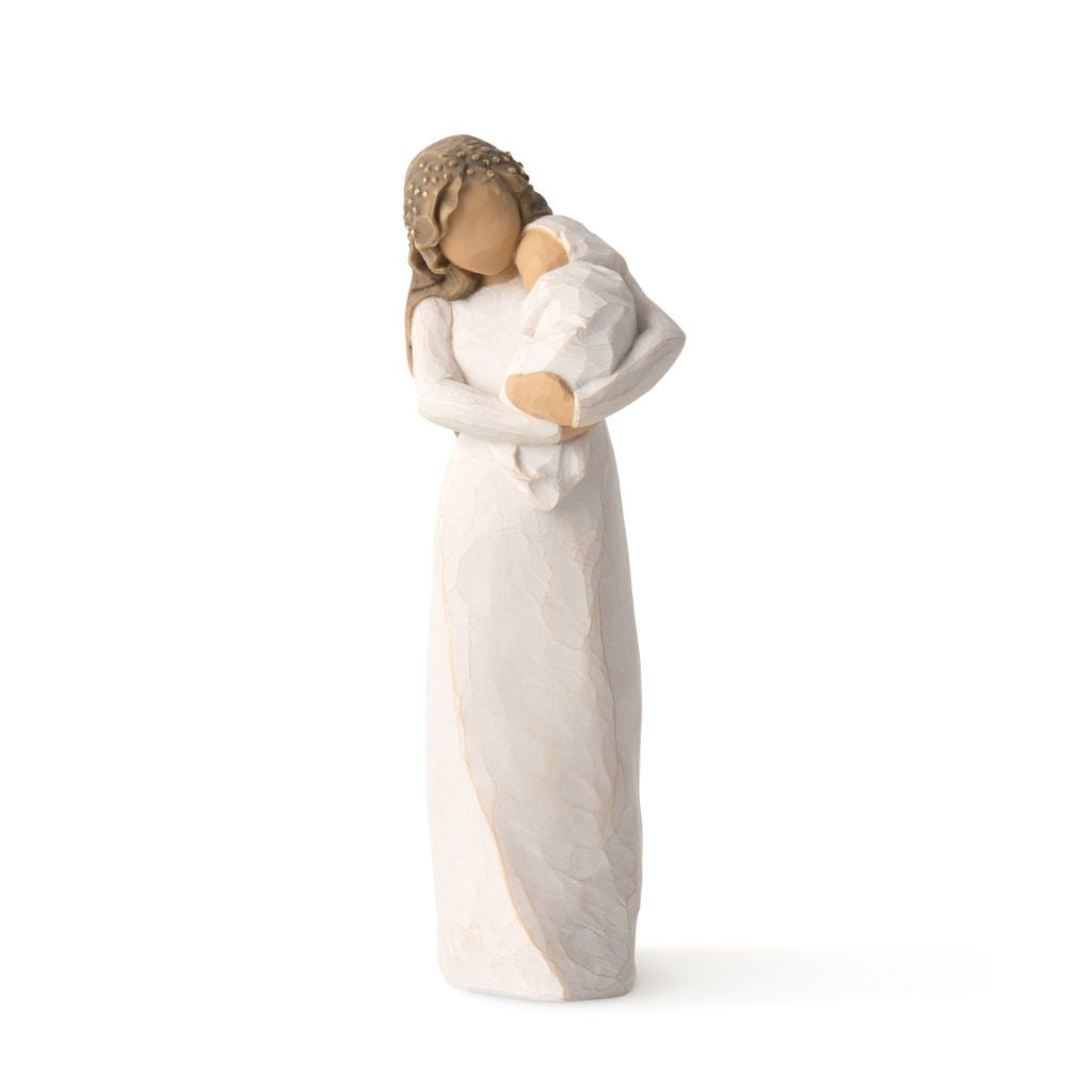 Sanctuary figurine as a mother and baby comfort keepsake gift