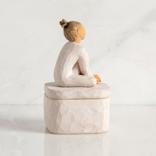The Dancer Keepsake Box detail as a creative spirit gift for dancers