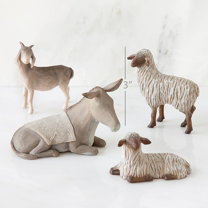 The Holy Family Bundle Set as a small Christmas Nativity display