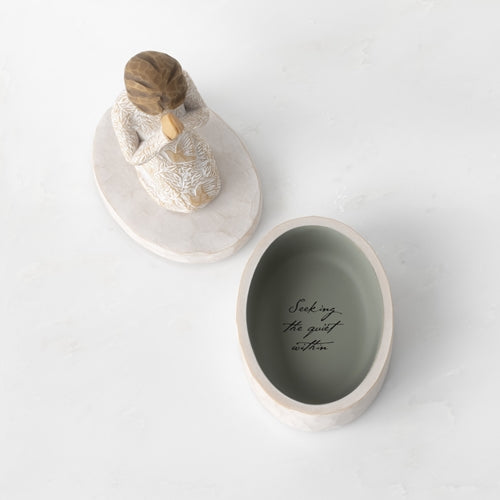 Prayer of Peace Keepsake Box displayed as a calming spiritual reflection gift