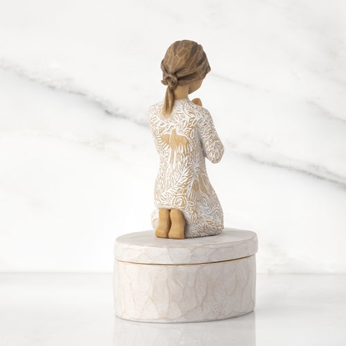Prayer of Peace Keepsake Box displayed as a calming spiritual reflection gift