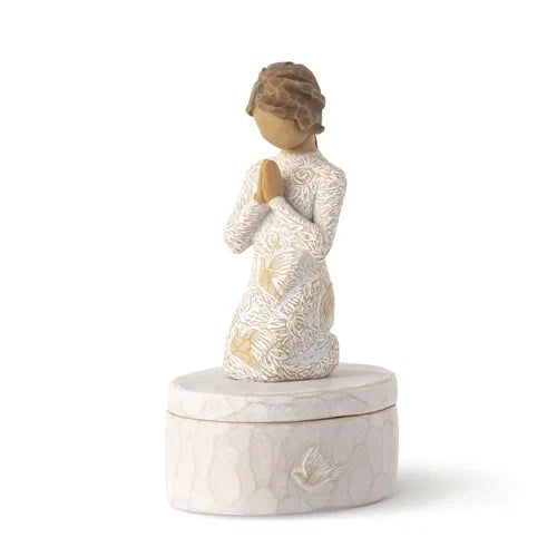 Prayer of Peace Keepsake Box as a calming spiritual reflection gift