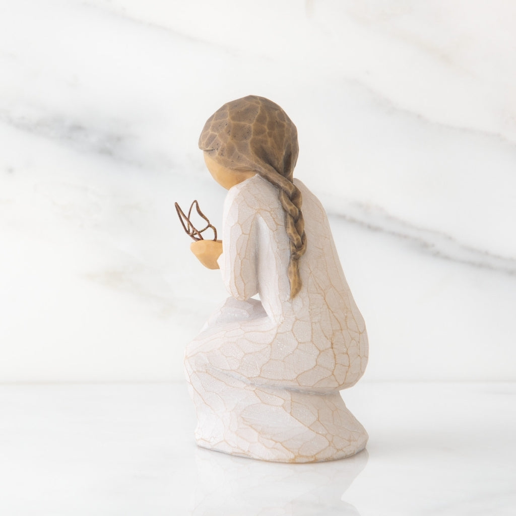 Detail view of Quiet Wonder Figurine – Hope and Encouragement Gift as a meaningful keepsake gift