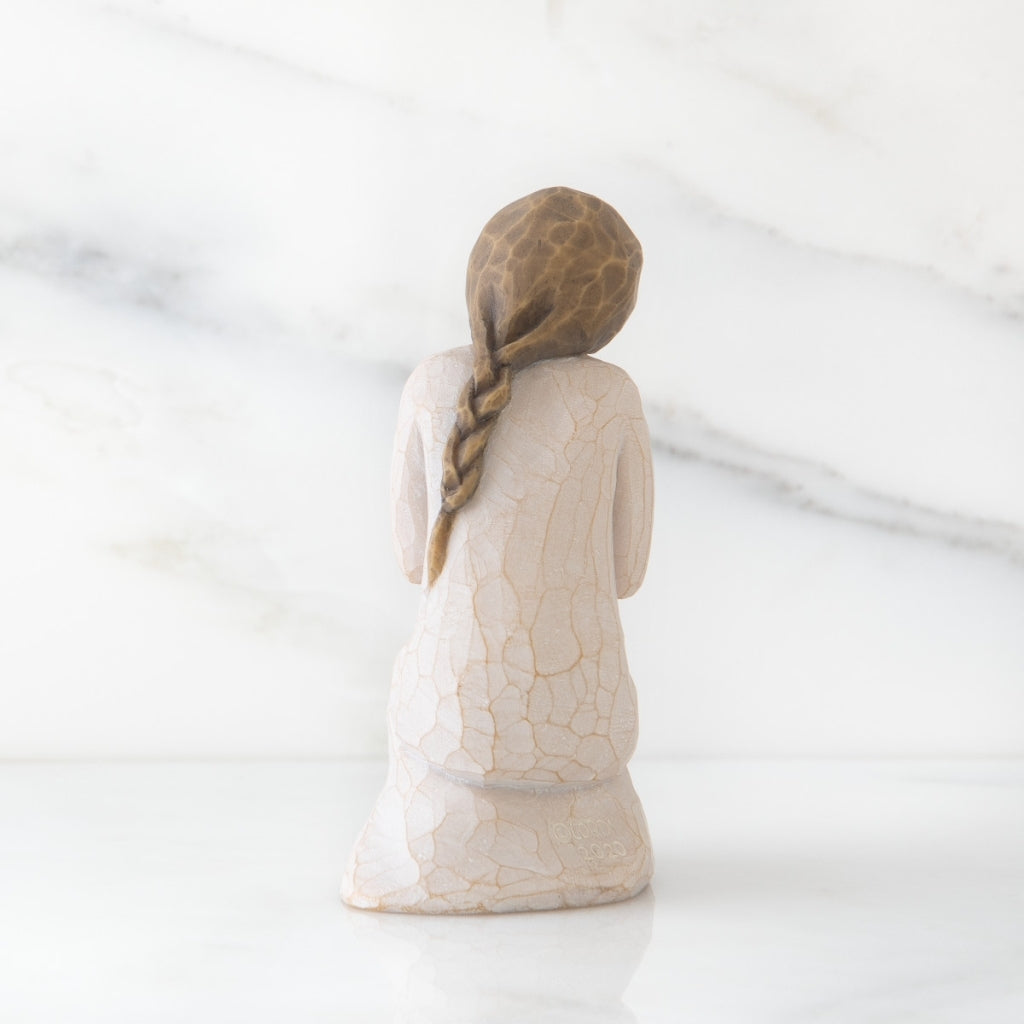 Detail view of Quiet Wonder Figurine – Hope and Encouragement Gift as a meaningful keepsake gift