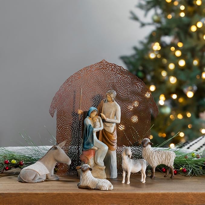 The Holy Family Bundle Set as a small Christmas Nativity display
