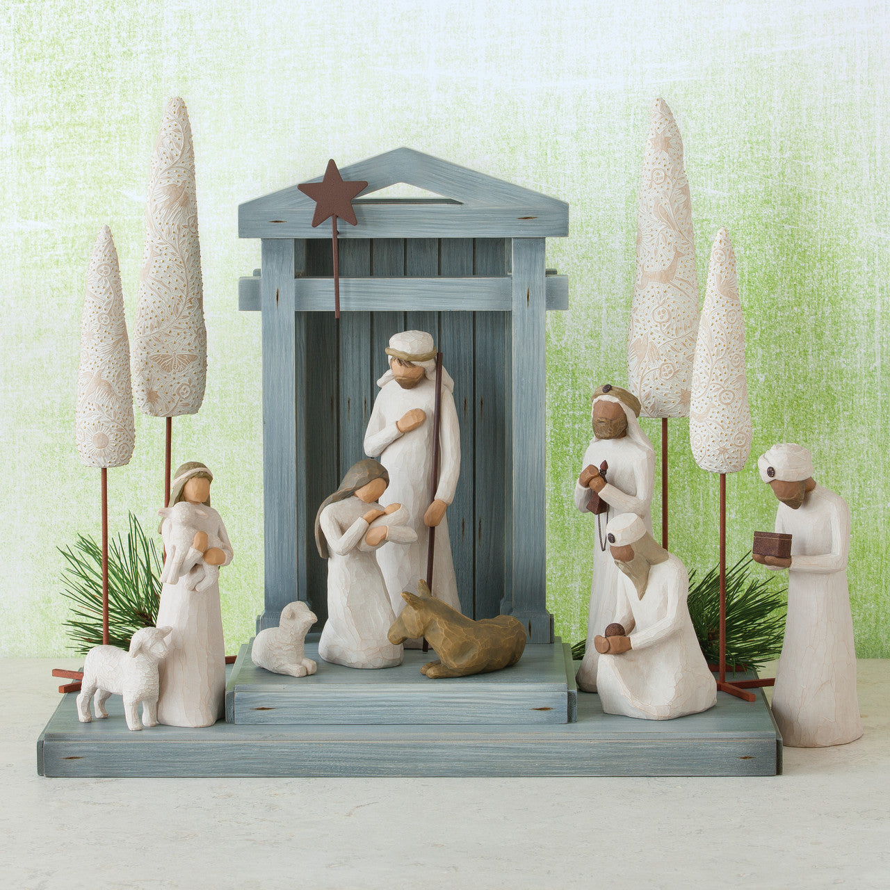 6-Piece Nativity Set for a classic Christmas keepsake display