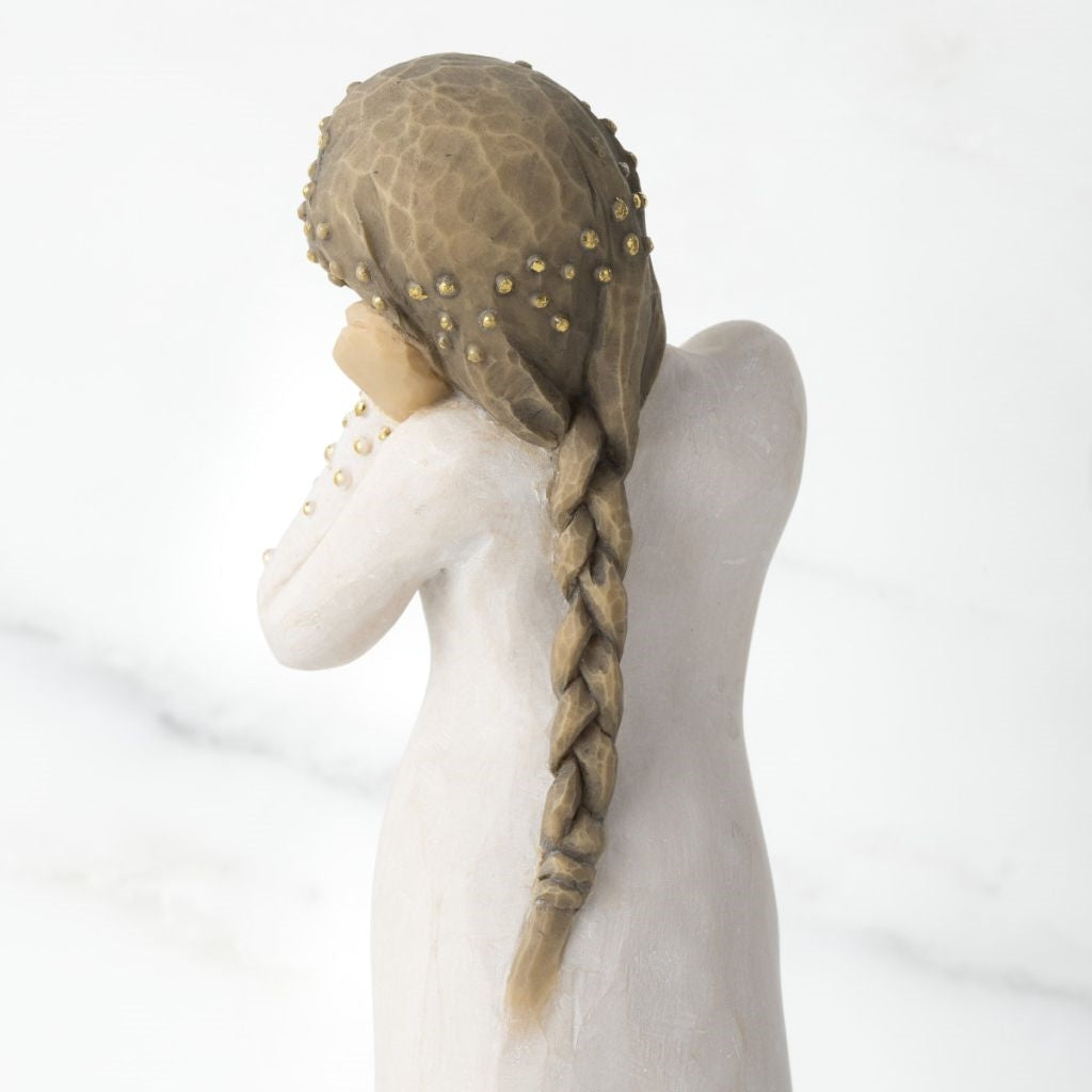 Wishing figurine as a hopeful encouragement keepsake gift